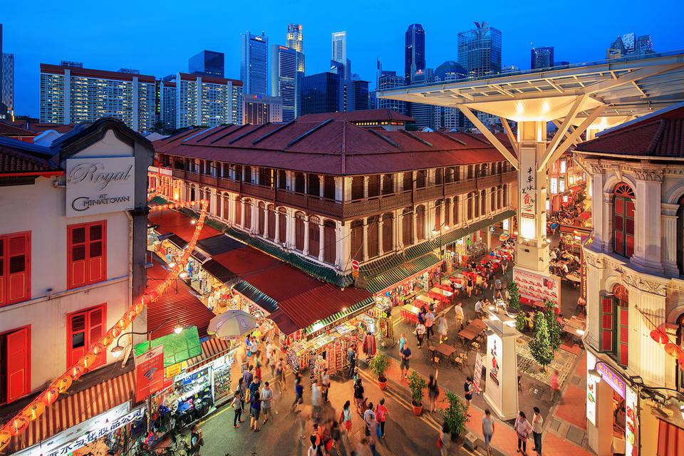 Chinatown street market